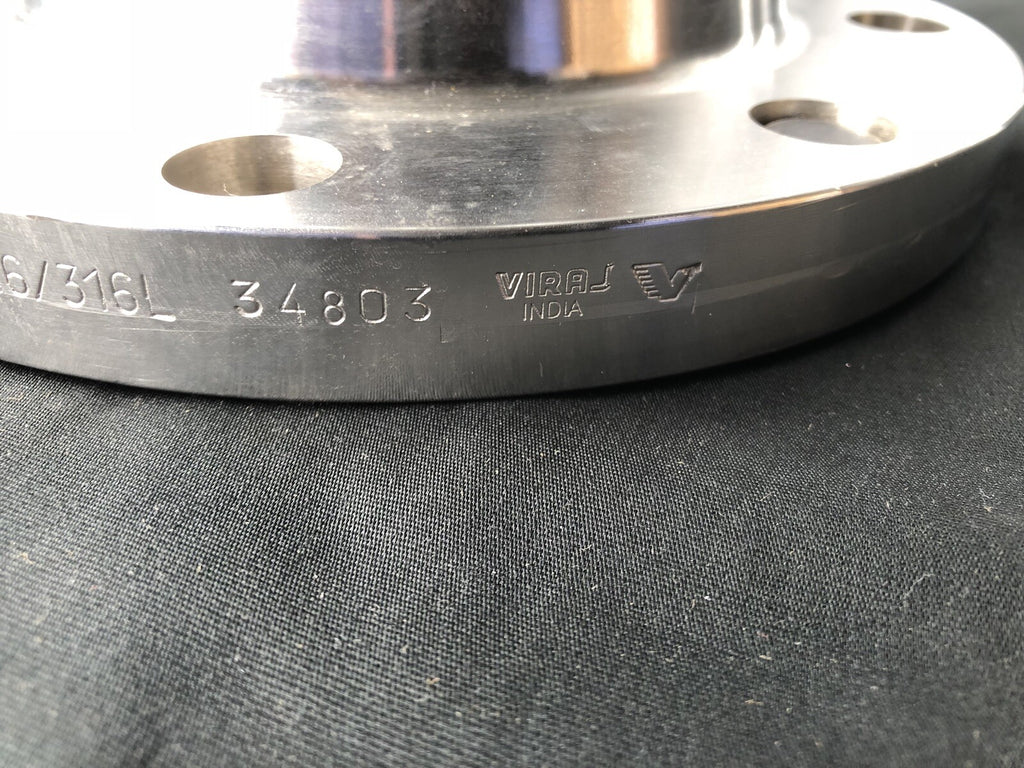 Viraj 5 WNRF S40S 150LB B16 A/SA182 F316/316L 34803 Welded Neck Flange NEW!!!