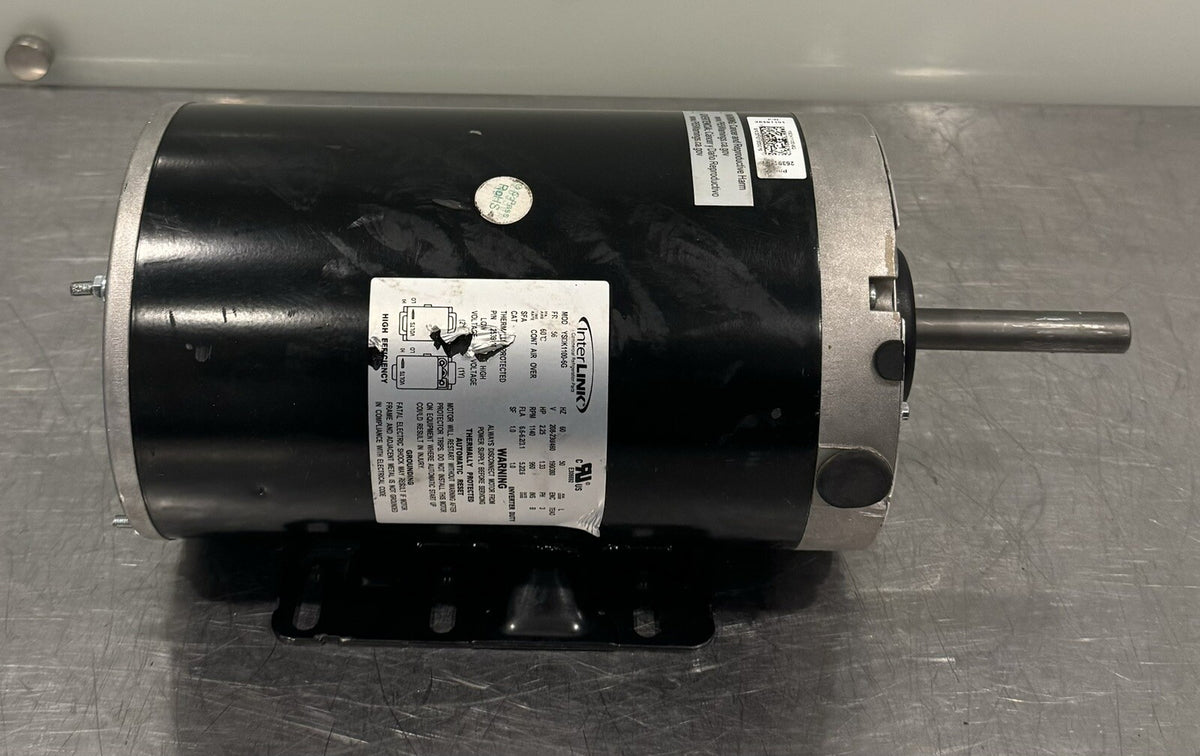 Heatcraft 25391101 2.25 HP Condenser Motor Interlink YSDK1100-6G NEW!!!
