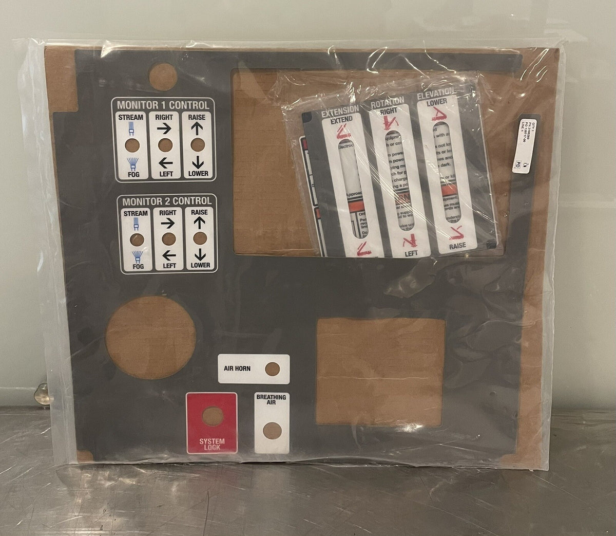 3100280 Fire Truck Control Sticker Kit NEW! FREE SHIPPING!