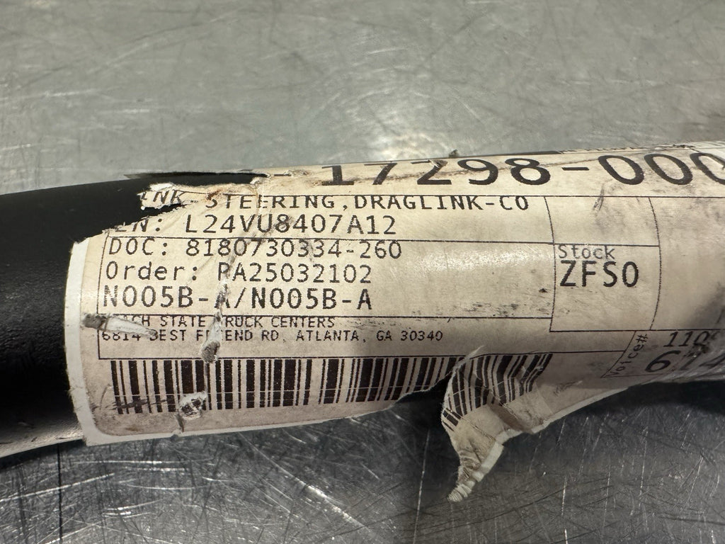 14-17298-000 Drag Link Assembly Freightliner NEW! FREE SHIPPING!