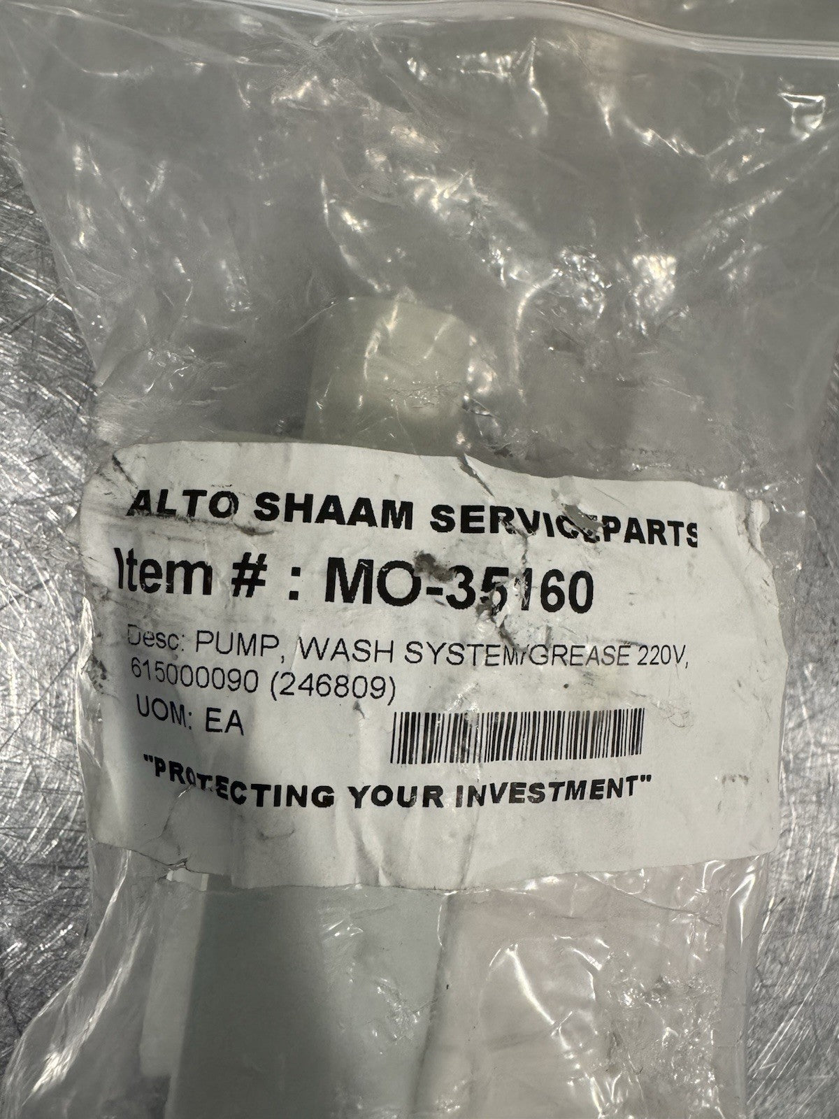 Alto Shaam MO-35160 Pump ASSY Wash System 220V 615000090 NEW! FREE SHIPPING!
