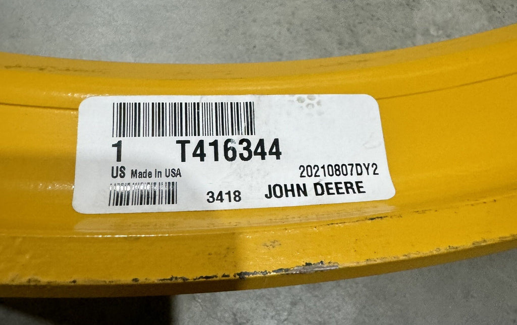 John Deere T416344 Wheel Ring Detachable Flange NEW W/ TAGS! FREE SHIPPING!