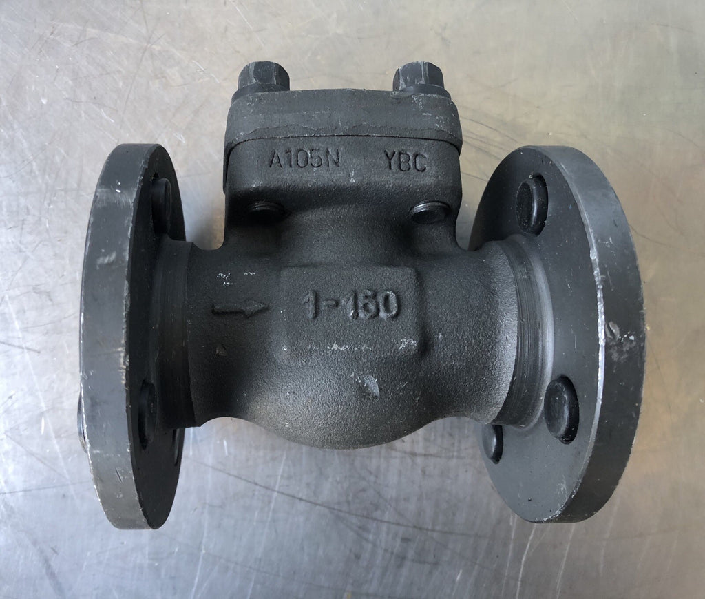 SMP SM831CF Forged Steel Check Valve 1” Flanged Class 150 A105N NEW!!