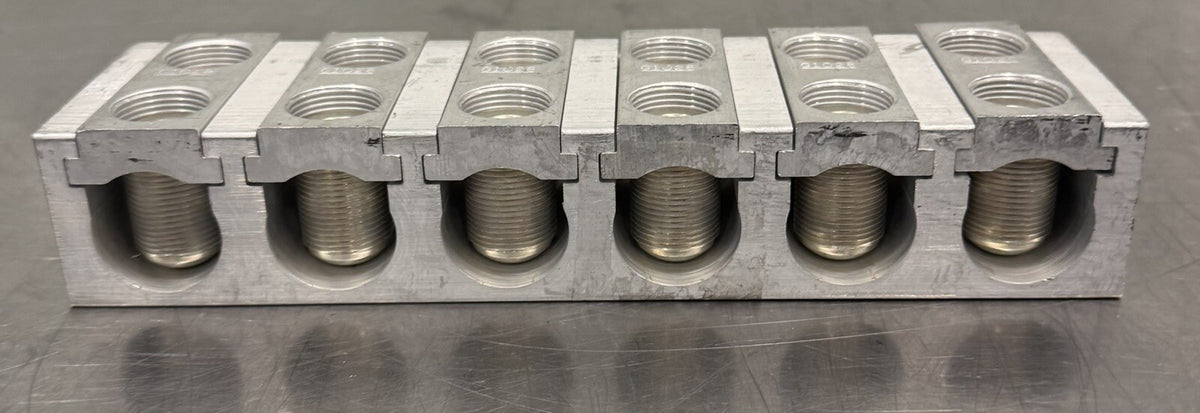 ILSCO USGL-1000R126 Lay In Connector Aluminum Terminal Strip NEW! FREE SHIPPING!