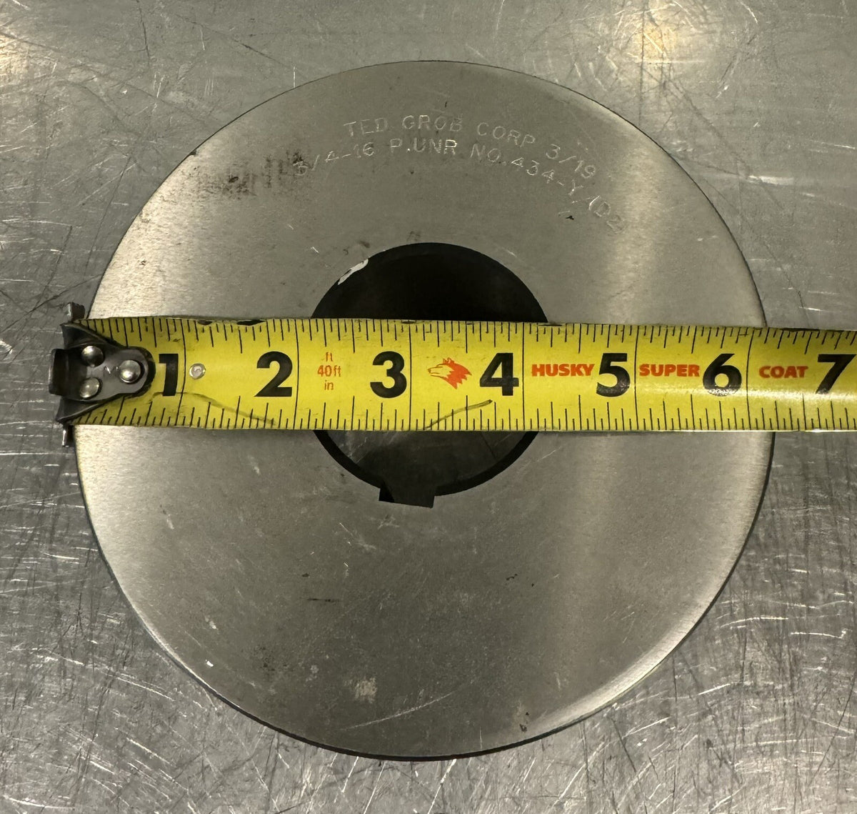 Ted Grob Corp 434-Y Thread Rolling Die 3/19 3/4-16 P.UNR NEW! FREE SHIPPING!
