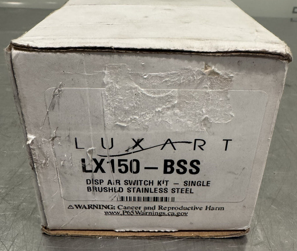 Luxart LX150-BSS Disposal Air Switch Single Outlet Brushed Stainless NEW!