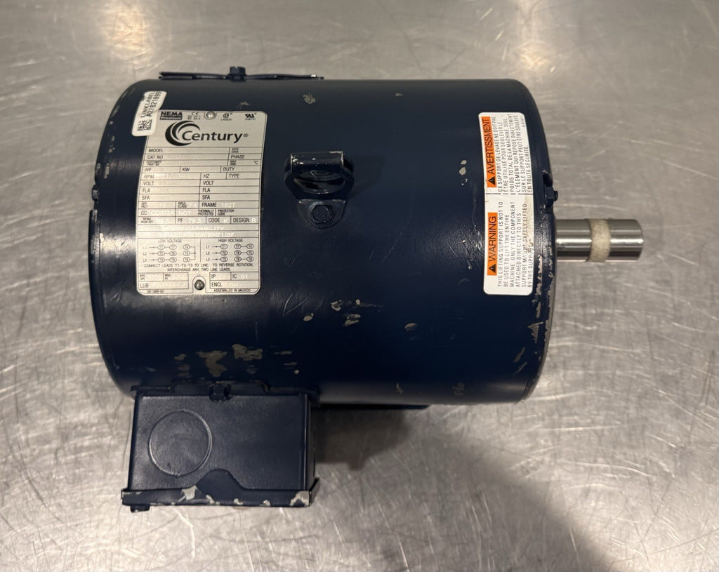 Century E217M2 Motor 3HP 230/460V 1770 RPM S91-331 NEW! SHIPS FREE!