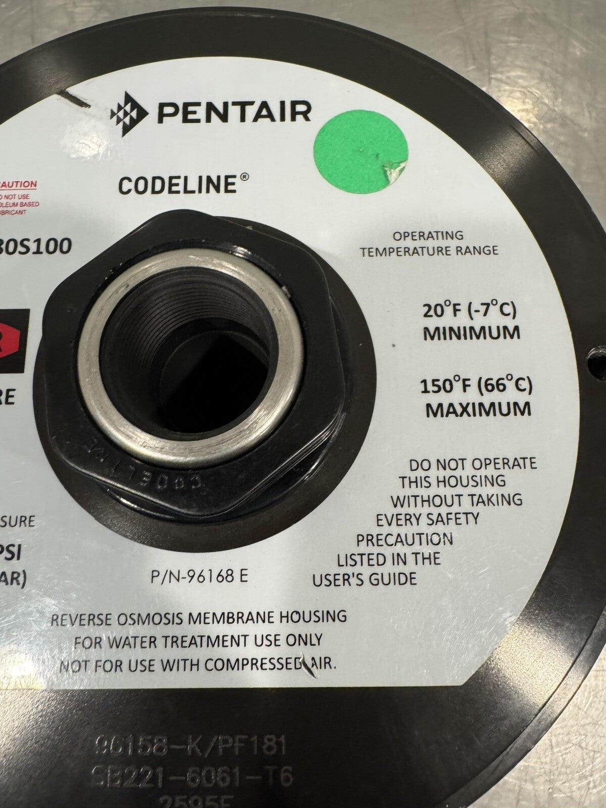 Pentair 80S100 Codeline Head ASSY 96168 NEW! FREE SHIPPING!