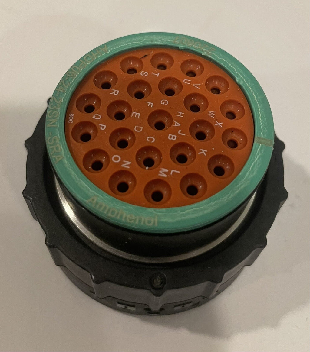 Amphenol AHDP06-24-23SN-SRA 23 Position Socket Size 24 Plug NEW! FREE SHIPPING!