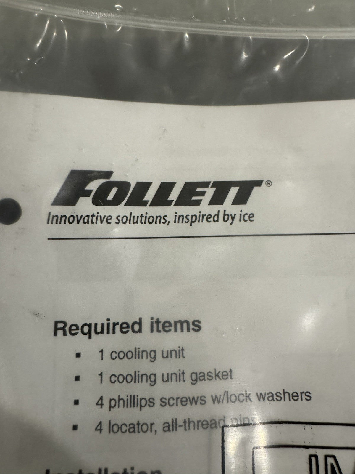 Follett 01550870 CRS Changeout Cooling Unit Embraco CRS FZR20i/FZR25I Module NEW