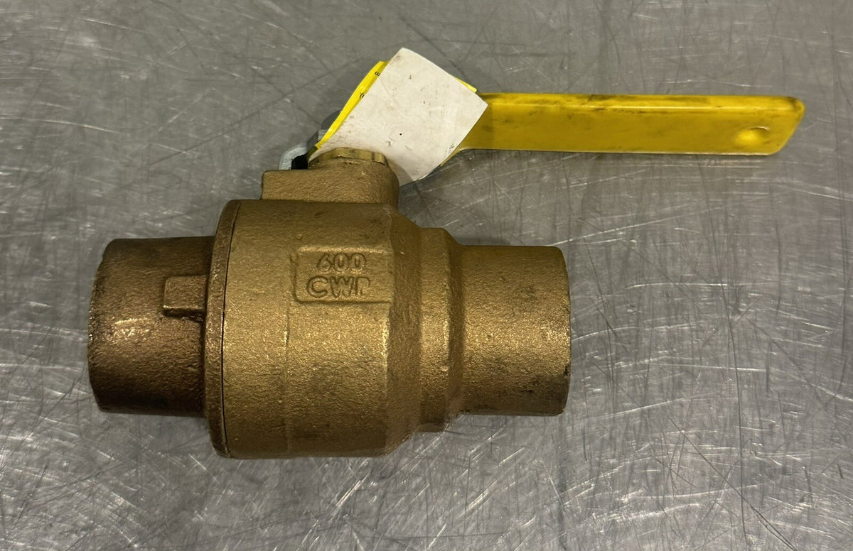 Apollo 77C-207-01A Ball Valve 1.5” Solder Full Port Bronze 77C20701A NEW!