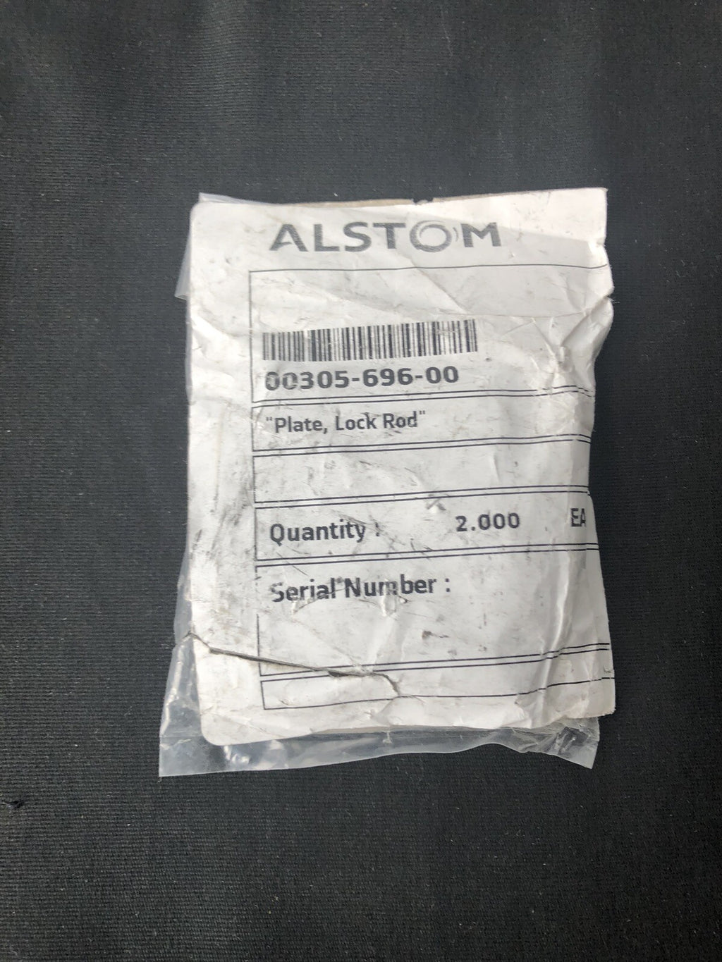 Alstom 00305-696-00 Lock Rod Plate NEW!!! FREE SHIPPING!!!