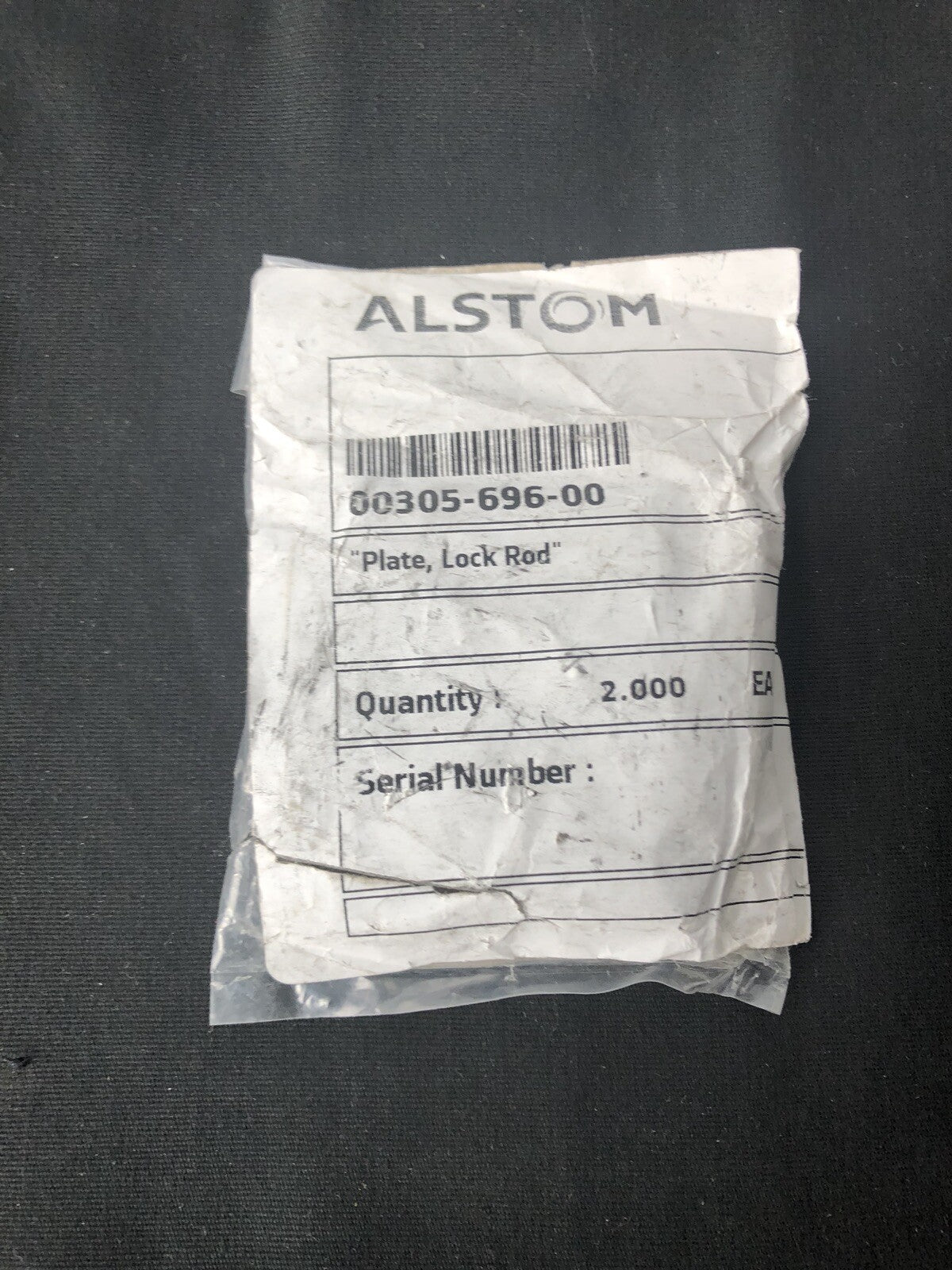 Alstom 00305-696-00 Lock Rod Plate NEW!!! FREE SHIPPING!!!