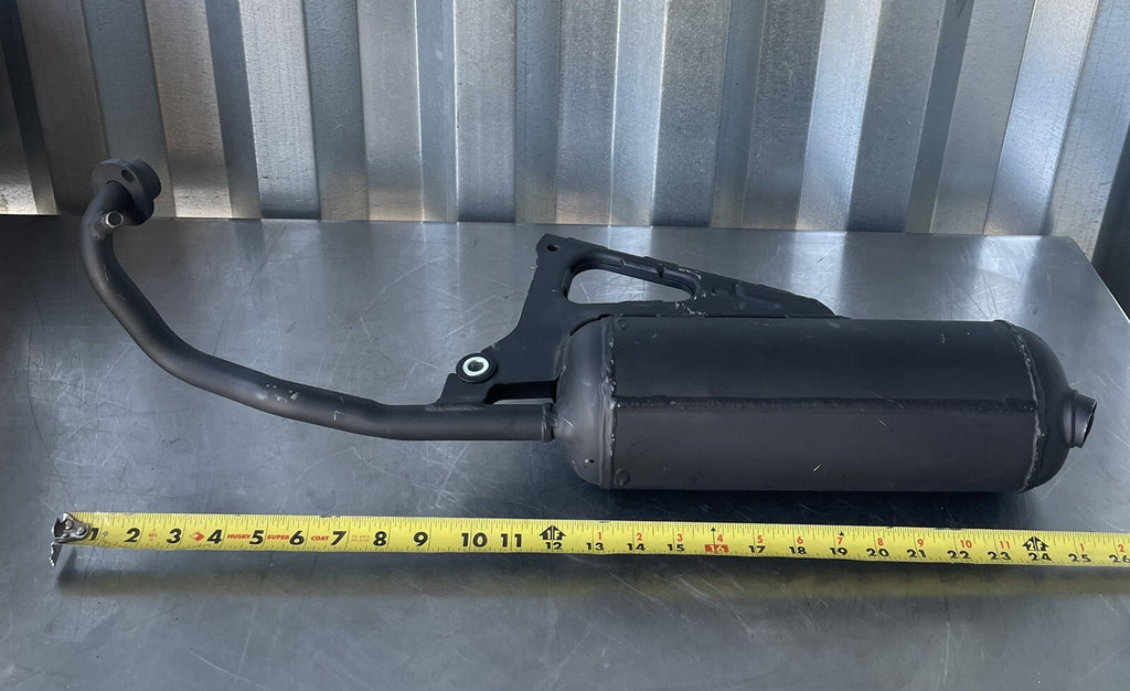 Yamaha 3D100 Exhaust Muffler Matte Black NEW! FREE SHIPPING!