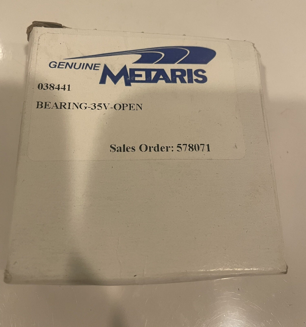 Metaris BEARING-35V-OPEN Bearing Vickers 038441 NEW! FREE SHIPPING!