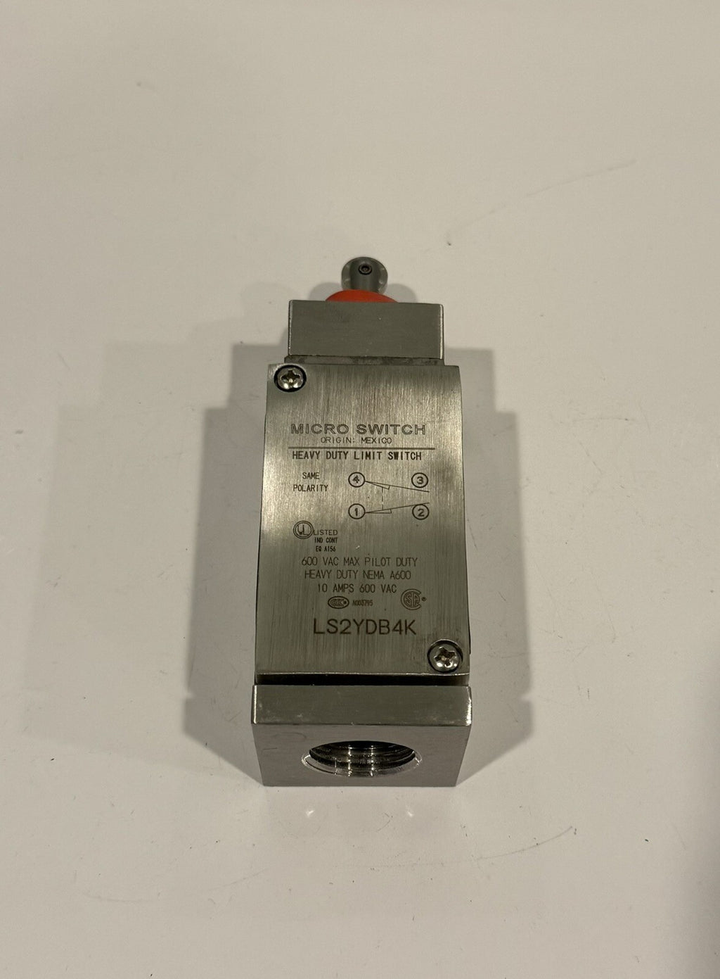 Honeywell LS2YDB4K Limit Switch Top Roller Micro switch NEW IN BOX!
