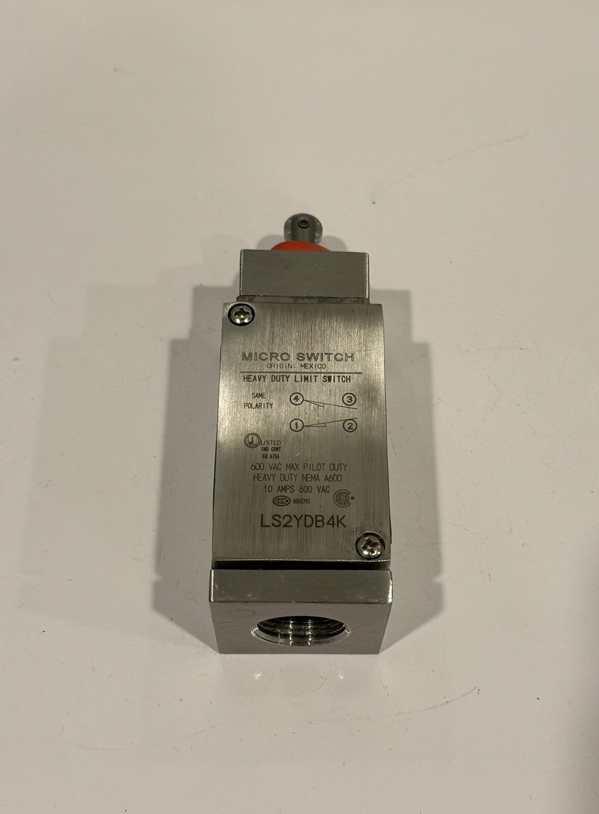 Honeywell LS2YDB4K Limit Switch Top Roller Micro switch NEW IN BOX!