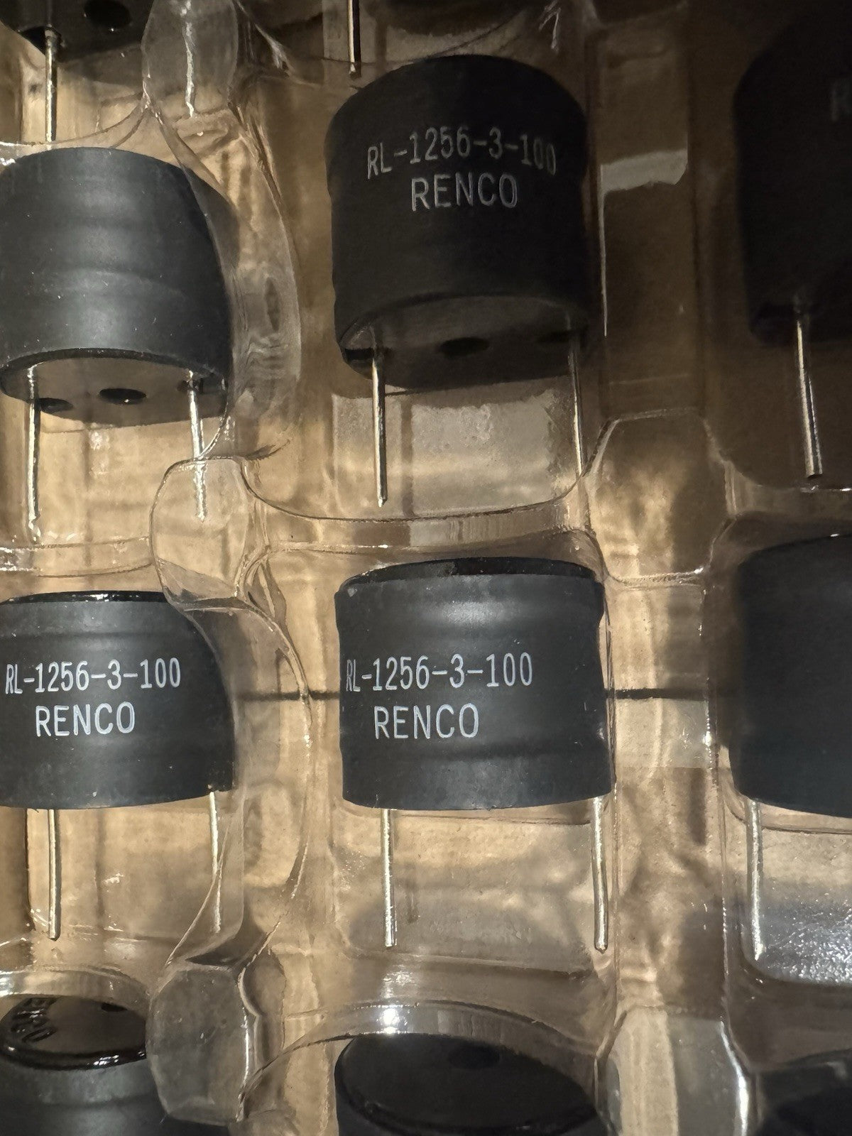 Renco Electronics RL-1256-3-100 Inductor Choke Coil PACK OF 40 NEW! SHIPS FREE!