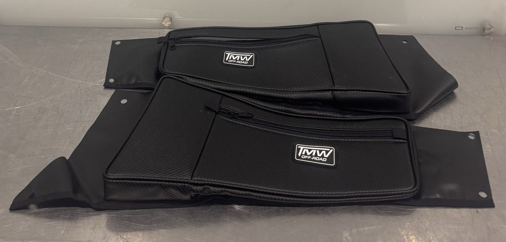 TMW Door Bag Set TMW204 Black Rear NEW! FREE SHIPPING!
