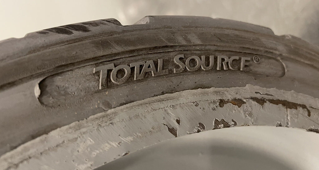 Total Source 15X5 Tire Grey Mould On Wheel Forklift Scissor Lift NEW! SHIPS FREE