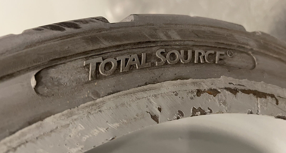 Total Source 15X5 Tire Grey Mould On Wheel Forklift Scissor Lift NEW! SHIPS FREE
