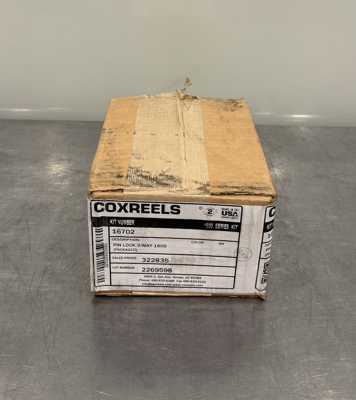 Coxreels 16702 Pin Lock 3-Way For 1600 Series NEW IN BOX! FREE SHIPPING!