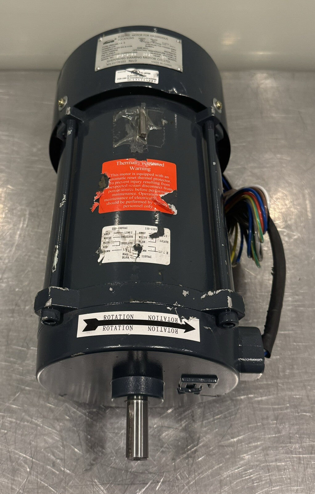 Brimo YBSC96L1-4 Motor 1HP 110-115/220-230V M13377B103 NEW! FREE SHIPPING!