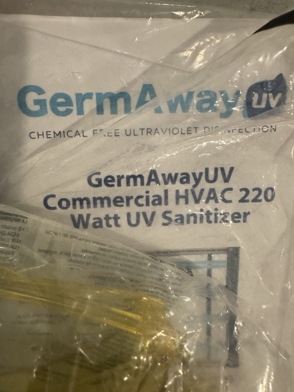 Germaway UV Commercial HVAC 220 Watt UV Sanitizer NEW! FREE SHIPPING!