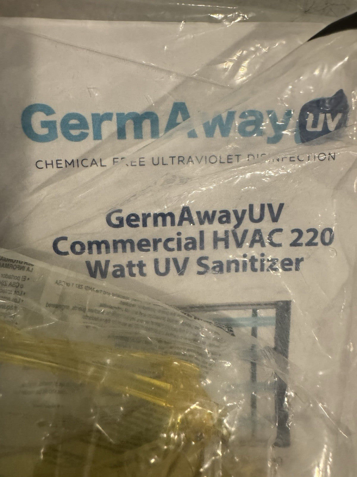 Germaway UV Commercial HVAC 220 Watt UV Sanitizer NEW! FREE SHIPPING!