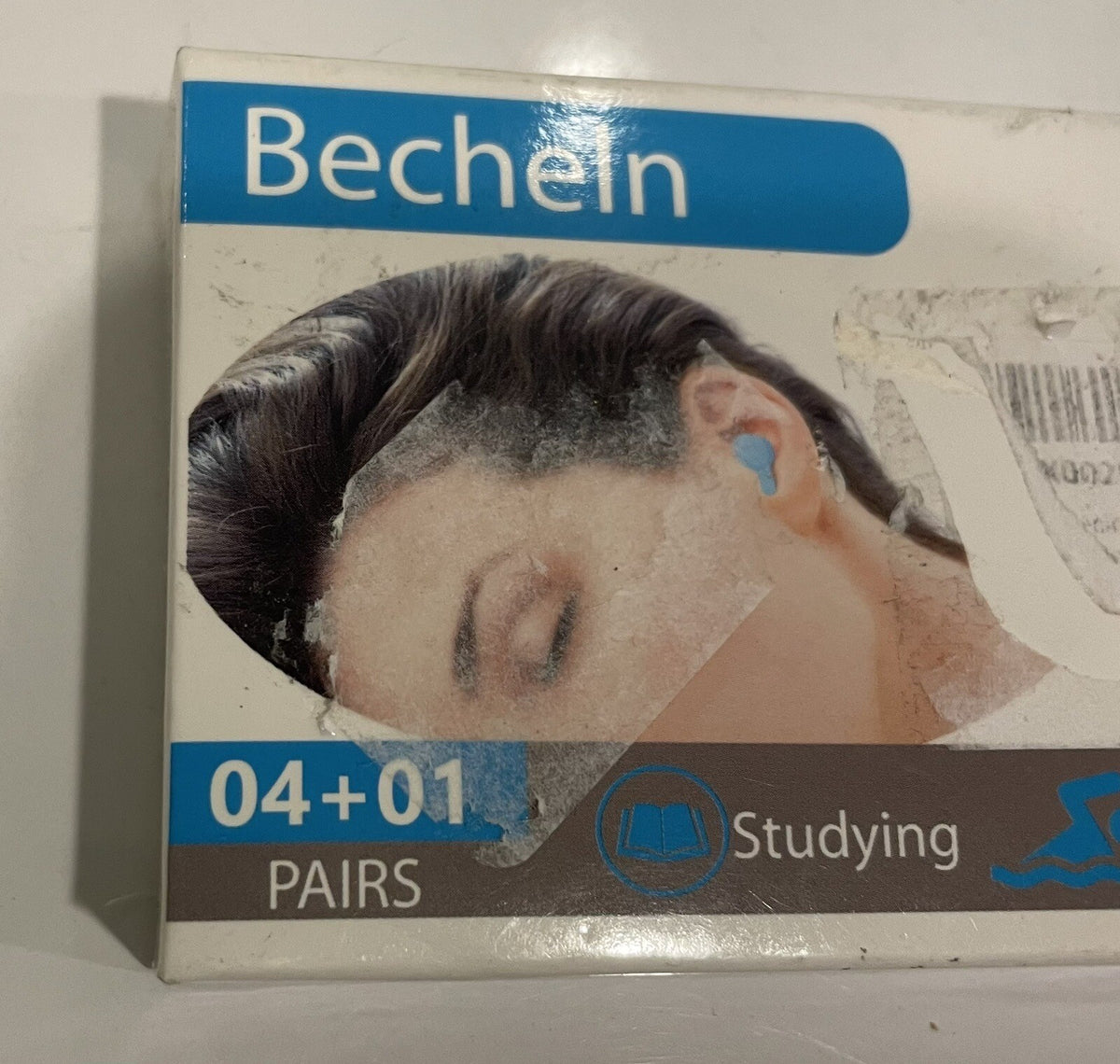 Becheln SA-5-2 Earplugs 5 PAIR Silicone Waterproof Noise Canceling Sleeping NEW!