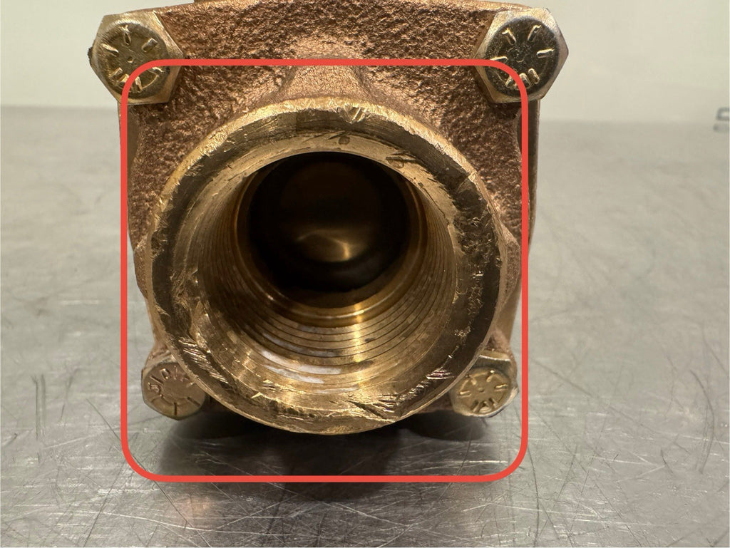 Akron Brass 1” Swing Out Valve 88100006-605581 SS Ball NEW! SCRAPES! SHIPS FREE!