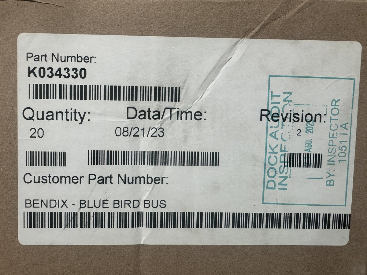 Danfoss K034330 Bendix Blue Bird Air Brake Hose Line Assembly NEW! FREE SHIPPING