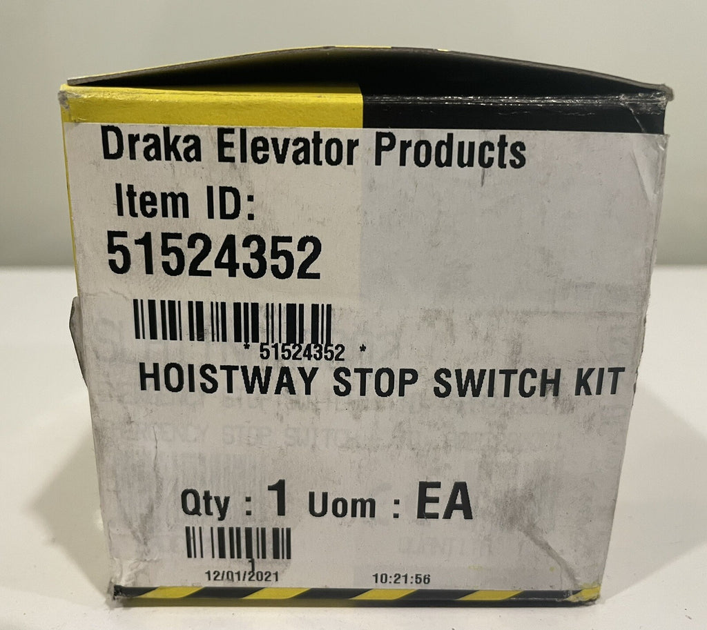 Giovenzana 51524352 Hoistway Stop Switch Kit NEW! FREE SHIPPING!