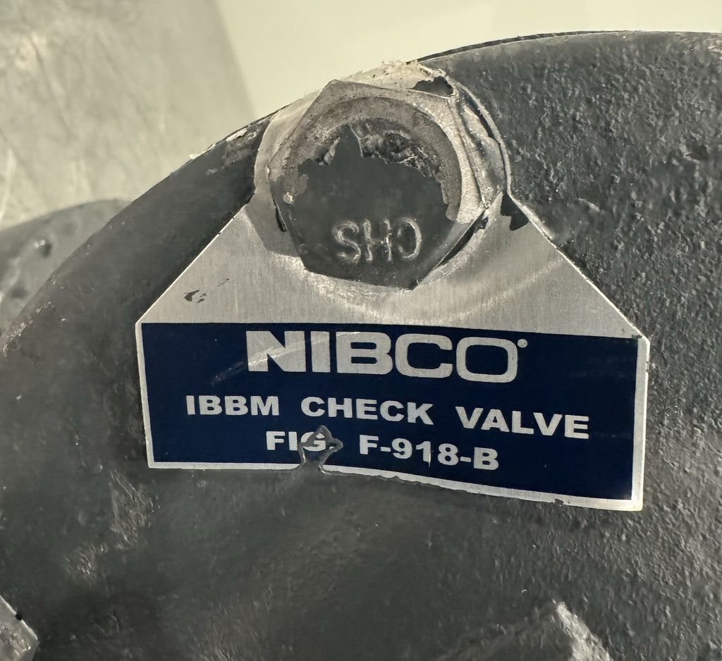 Nibco F-918-B 3” Swing Check Valve Flanged NEW! FREE SHIPPING!