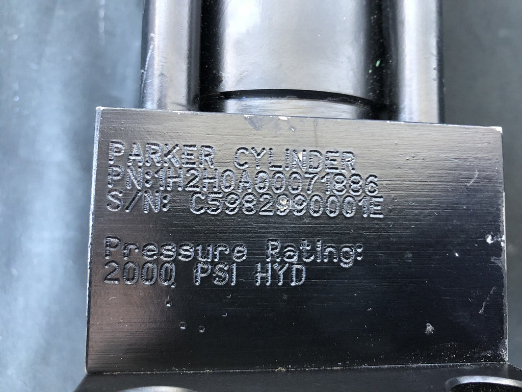 Parker 1H2H0A00071886 Pneumatic Hydraulic Cylinder 2.00J2HHNAU114A3.000 NEW!!!