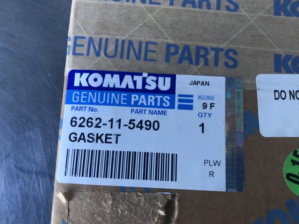 Komatsu 6262-11-5490 Genuine Gasket NEW!! FREE SHIPPING!!!