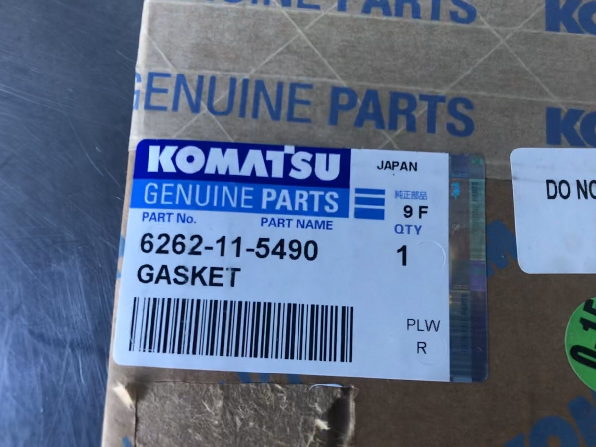 Komatsu 6262-11-5490 Genuine Gasket NEW!! FREE SHIPPING!!!