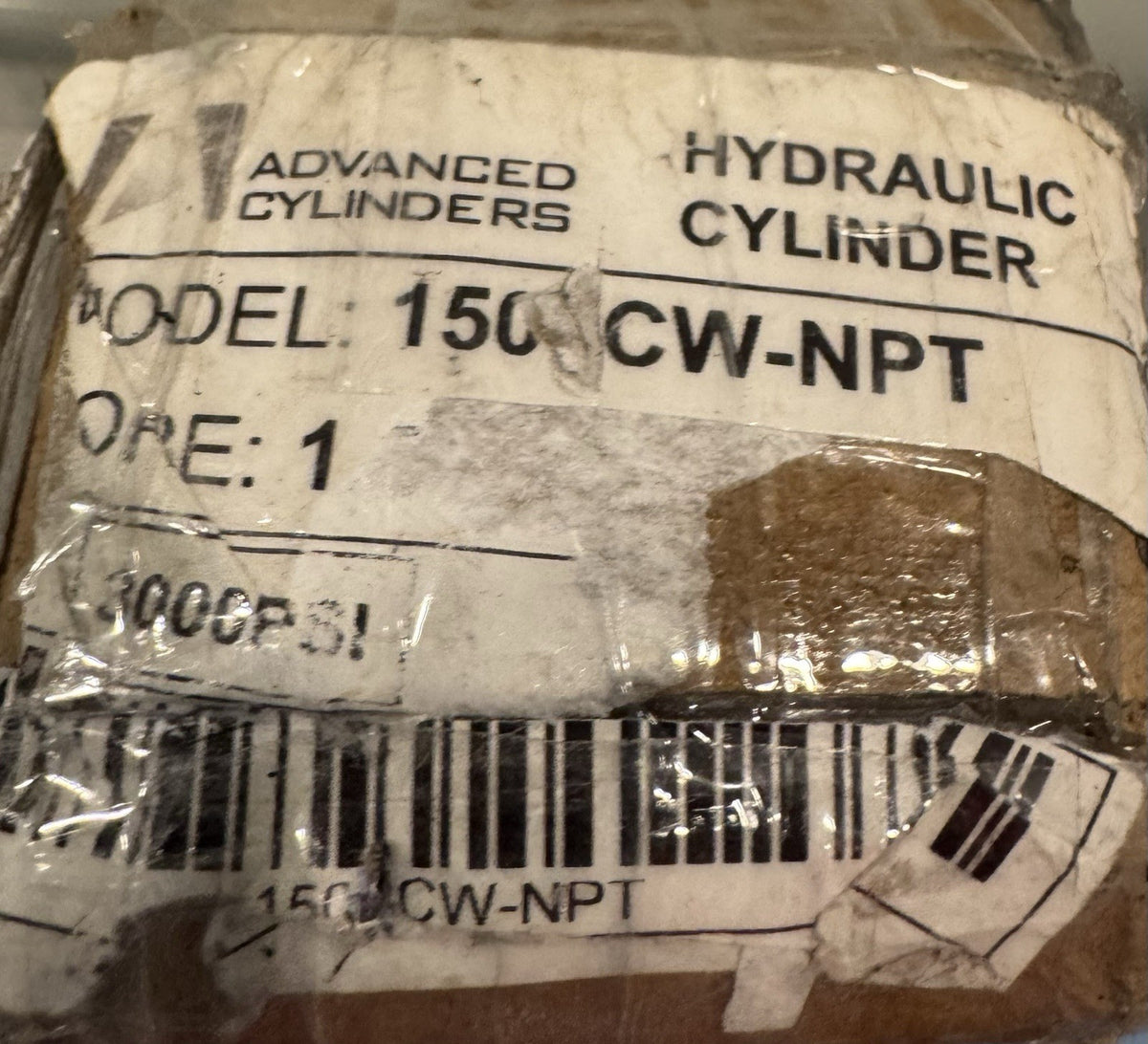 Advanced 1502CW-NPT Hydraulic Cylinder 1.5” Bore 2” Stroke NEW! FREE SHIPPING!