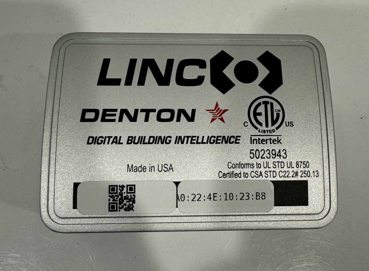 Linc Denton 5023943 Room Controller DENT-LINC-CC/CV NEW! FREE SHIPPING!