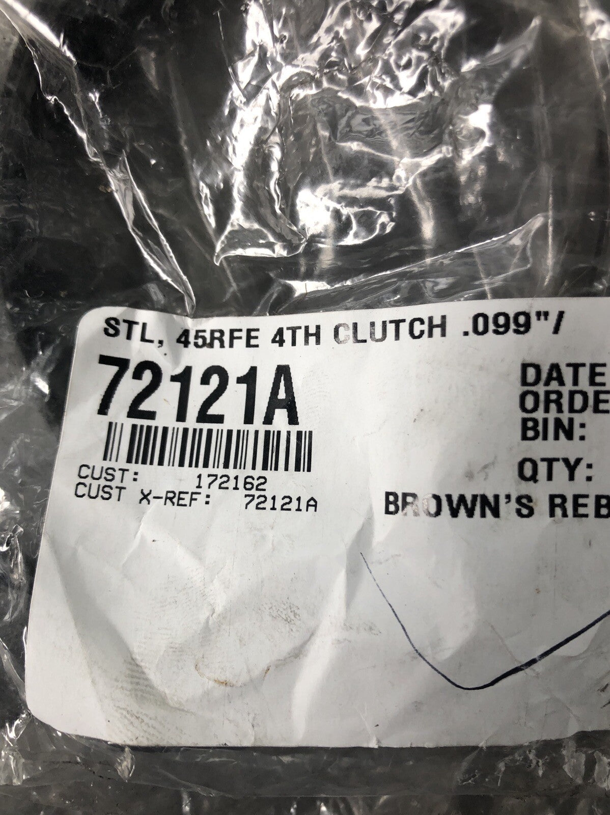 72121A 45RFE 4th Clutch .099” Clutch Plate NEW!! FREE SHIPPING!!
