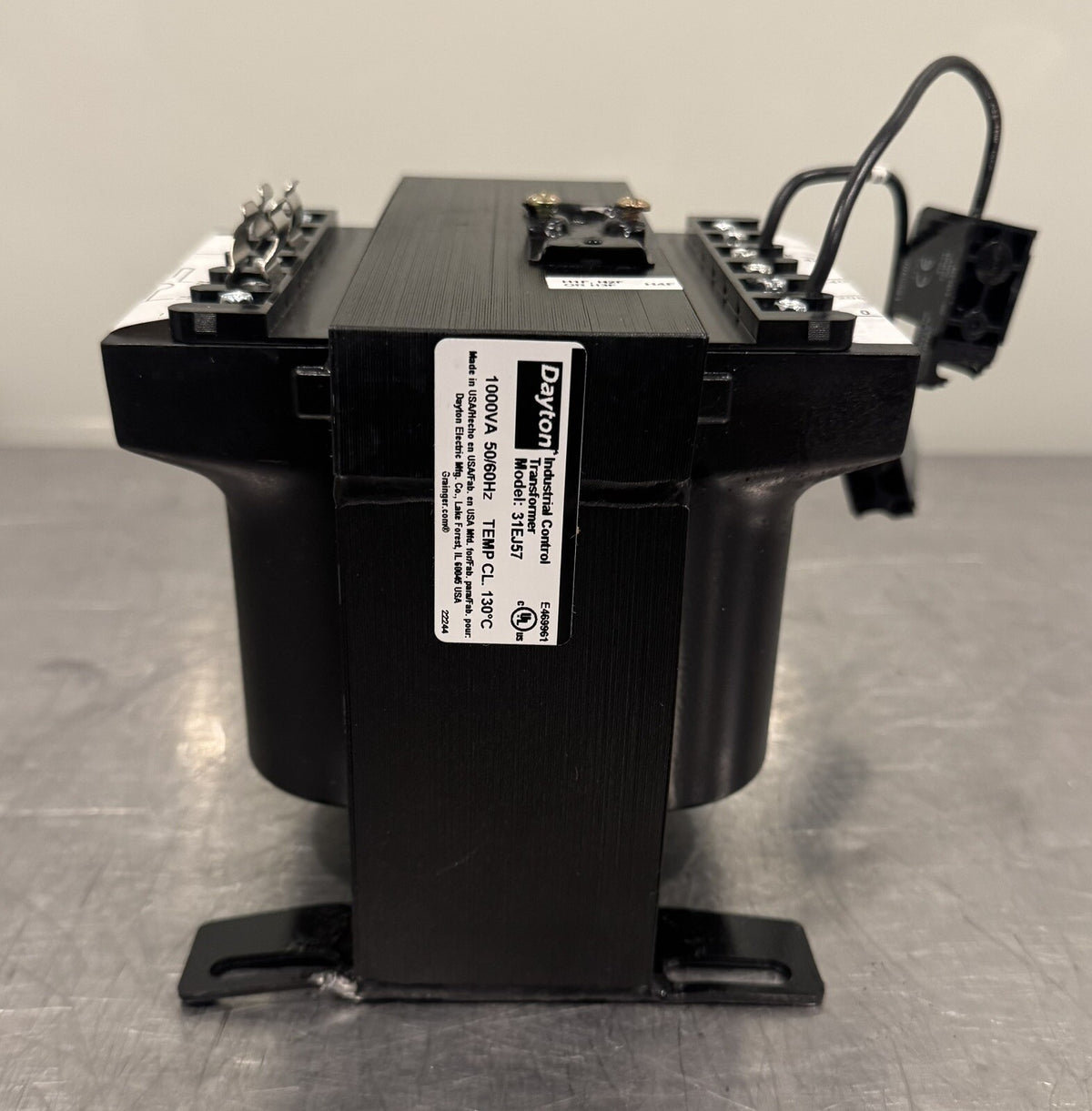 Dayton 31EJ57 Control Transformer 1000VA 50/60Hz NEW IN BOX! DAMAGED CONNECTIONS