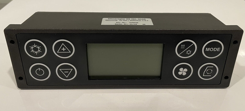 Klimareglar K6 461 OC05 Controller 218420 W/ Mount Kit NEW! FREE SHIPPING!