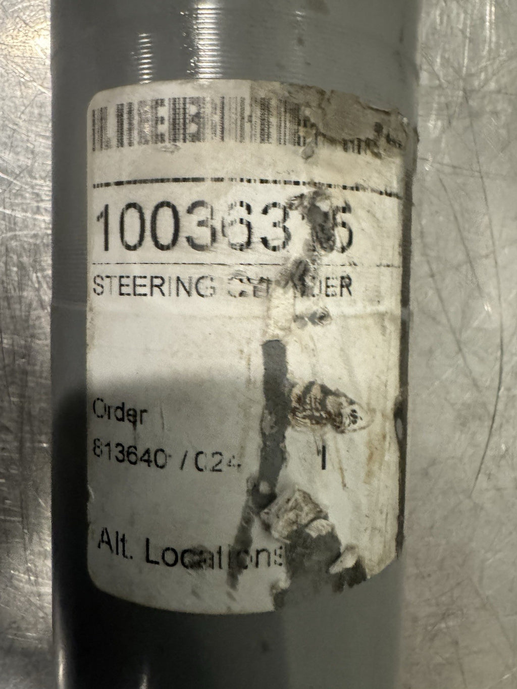 Liebherr 10036315 Hydraulic Steering Cylinder NEW! FREE SHIPPING!