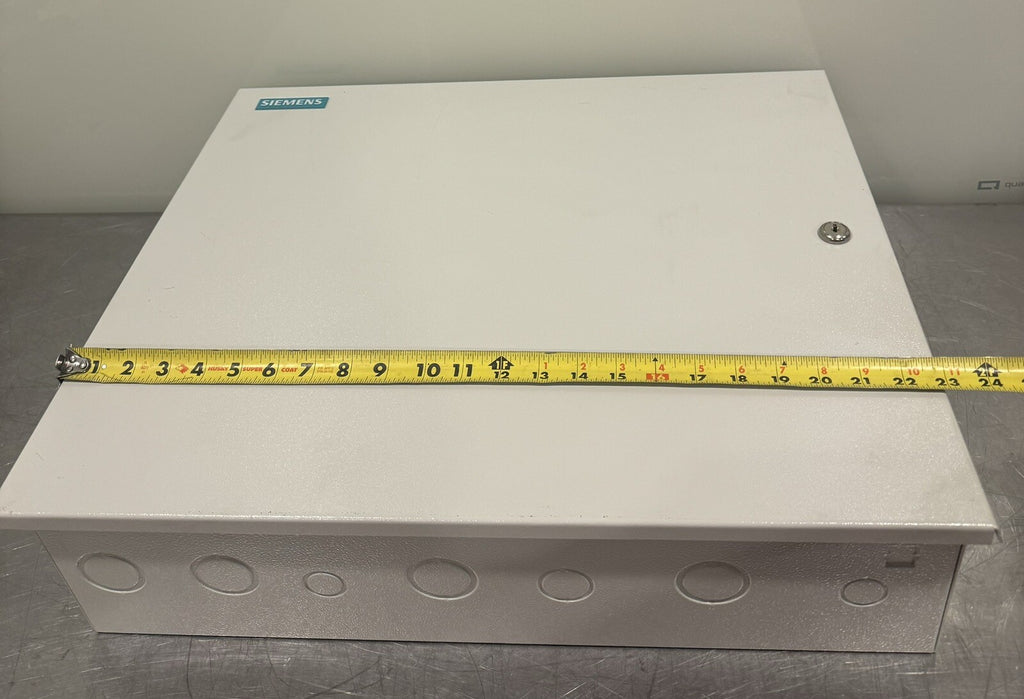 Siemens Enclosure Locking Cabinet 23 x 19 LOCKED NO KEYS! NEW! FREE SHIPPING!