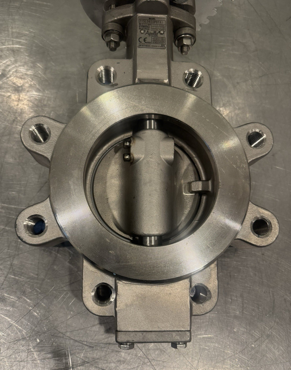 Apollo 215L04SSP8TA1 Butterfly Valve 4” Stainless Steel 150 NEW! FREE SHIPPING!