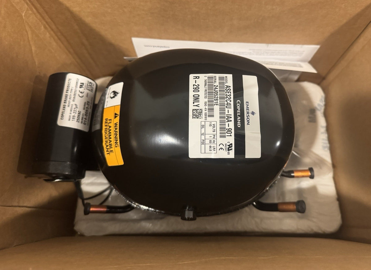 Copeland ASE32C4U-IAA-901 Hermetic Compressor 115V 1PH NEW IN BOX! FREE SHIPPING