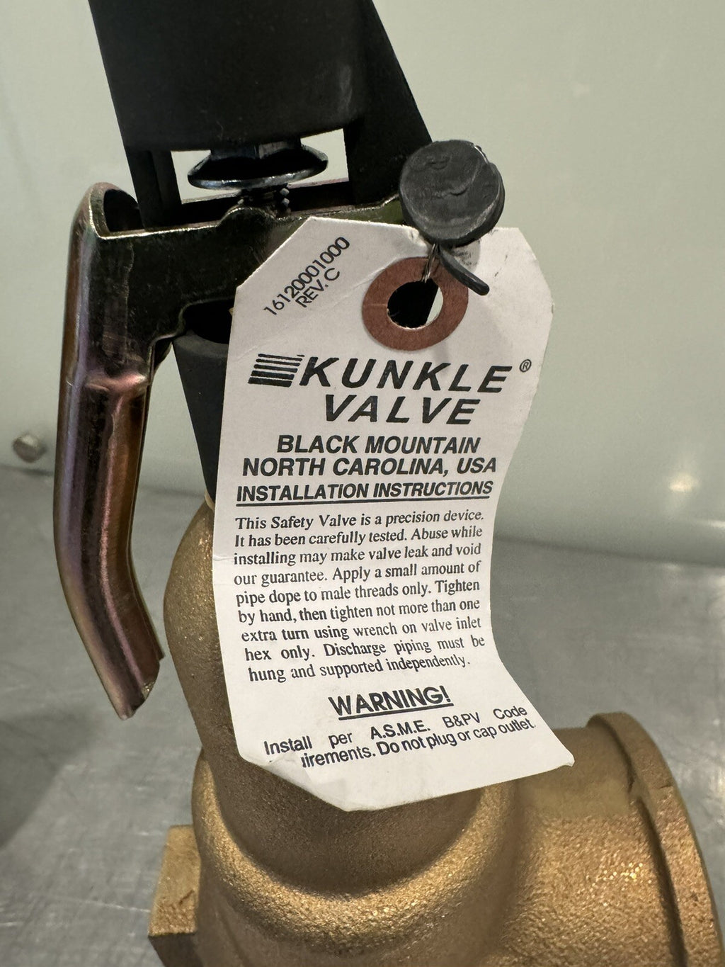 Kunkle 6010JHE01ALM Steam Safety Relief Valve NEW! FREE SHIPPING!