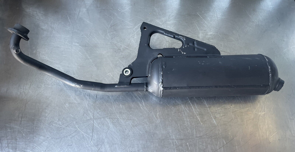 Yamaha 3D100 Exhaust Muffler Matte Black NEW! FREE SHIPPING!