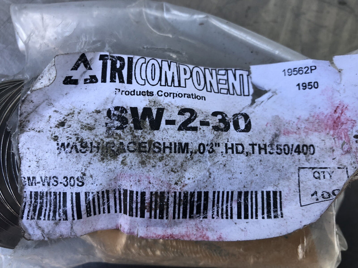 Tri Component SW-2-30 Torque Converter Washer Race Shim GM TH200 THM200 NEW