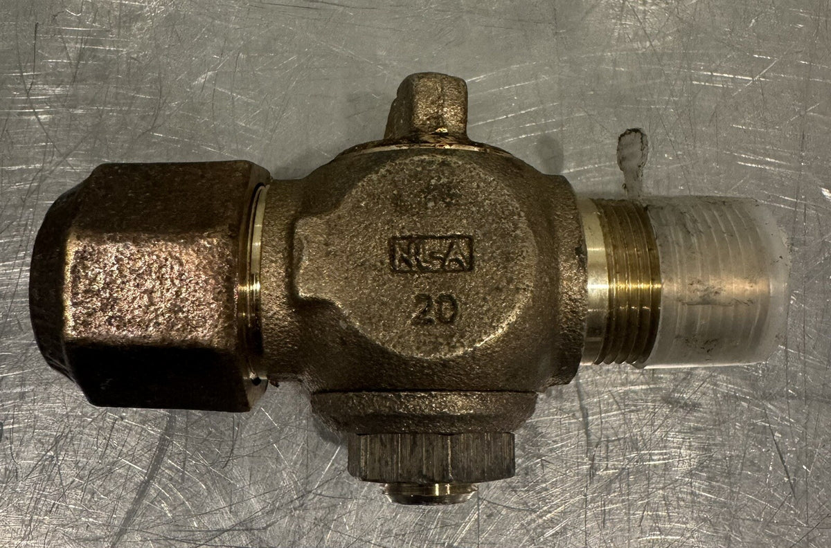 Mueller 3/4” Valve Brass Ball Valve Stop Shut Off NEW! FREE SHIPPING!